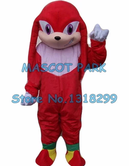 Популярный мультяшный талисман эхидна костюм талисмана размер для взрослых