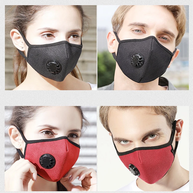 Antscope PM2.5 анти дымка респиратор дыхательный клапан рот маска пыль активированный уголь фильтр респиратор защитный рот маска