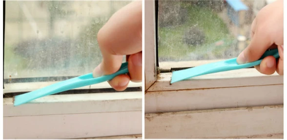 Кухонное устройство для удаления загрязнений скребок с двумя головками