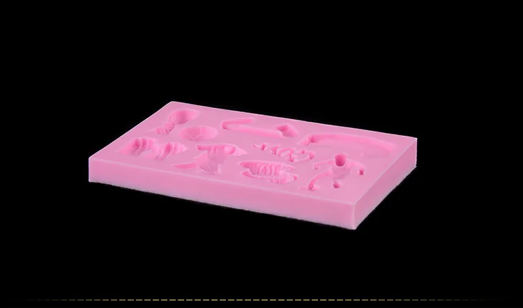 1 шт. 3D формы для мастики футбольной серии силиконовая форма мыло свечей