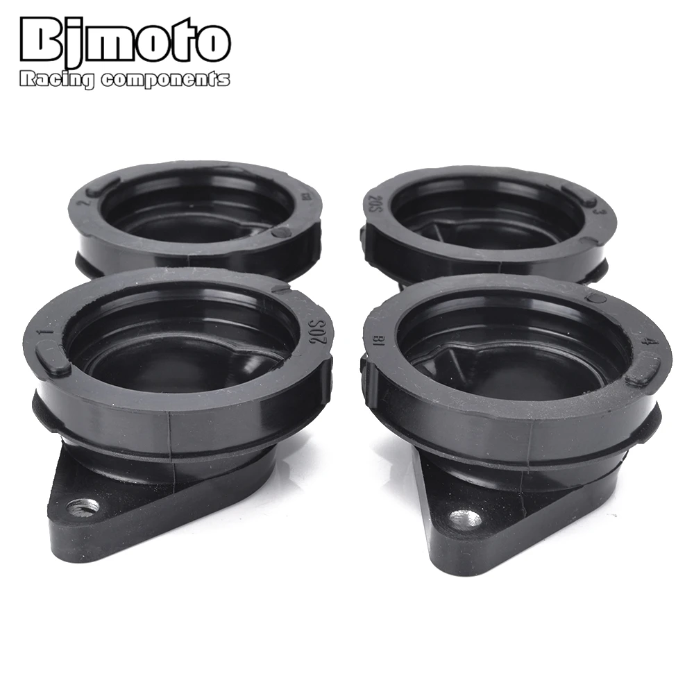 

BJMOTO Moto Interface Carburetor Intake outlet Manifold Adapter Insulator For Yamaha FZ6 FZ6R 09-17 20S-13586-00 20S-13596-00