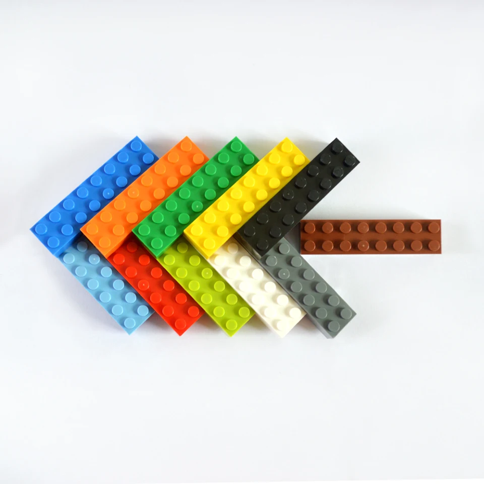 Строительные блоки Smartable 2X8 детали сделай сам с логотипом креативные игрушки для