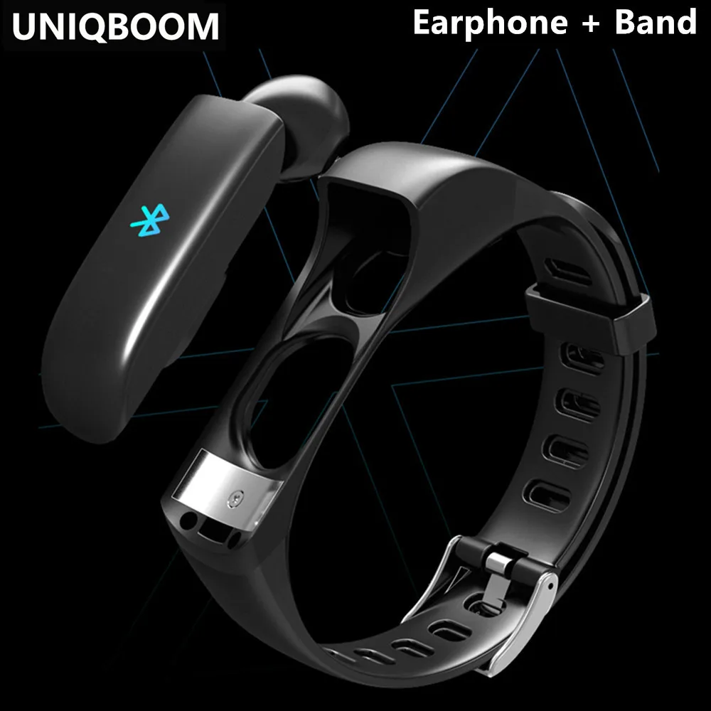 Фитнес трекер Smart Talk Band Bluetooth Смарт браслет спортивные браслеты звонки наушники