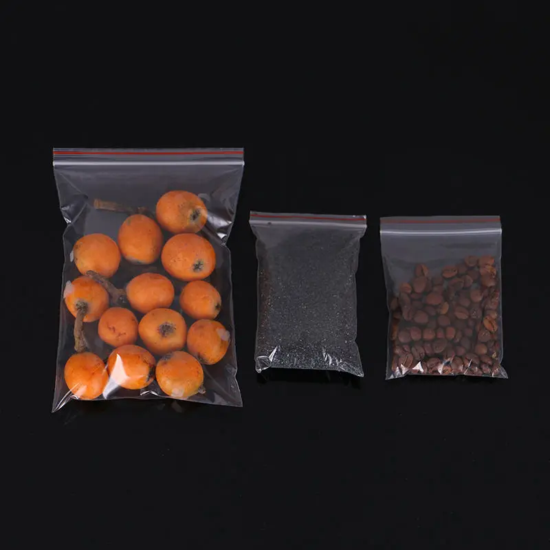500 шт. пластиковые пакеты на молнии с застежкой молнией|plastic clear|bags ziplockbag zipper |