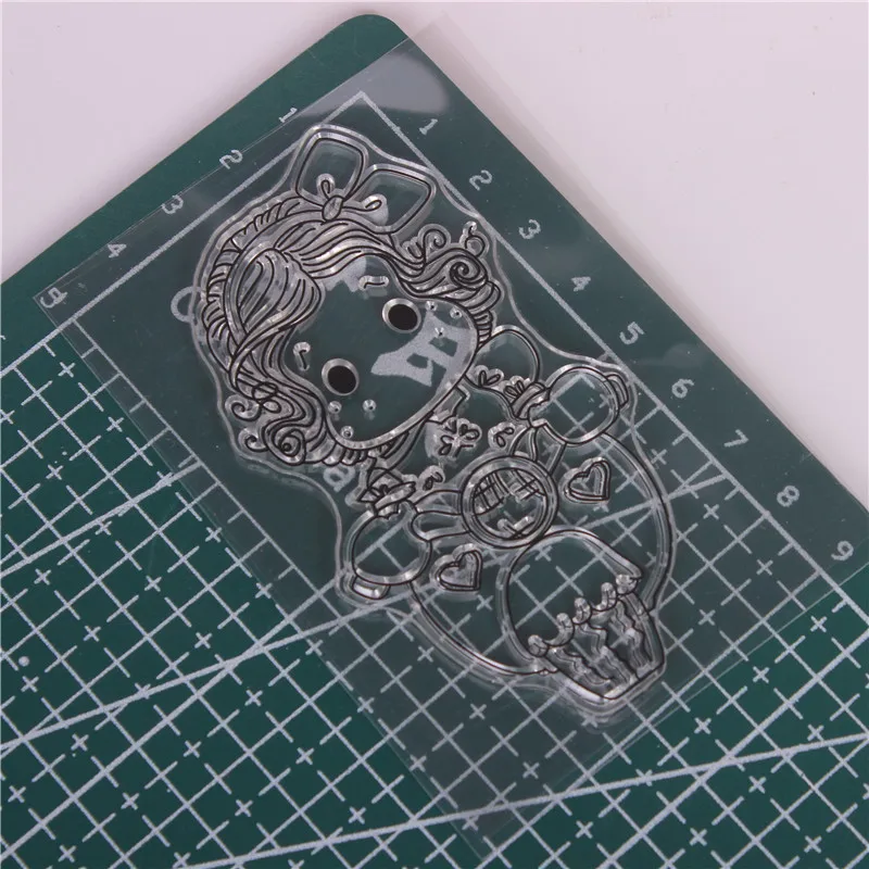 DLKSDI мультфильм Купидон прозрачный штамп DIY силиконовые уплотнения