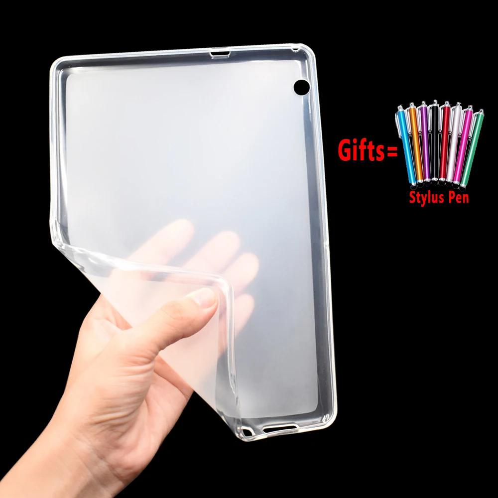 Экологически чистый мягкий силиконовый чехол для планшета Huawei MediaPad T3 10 9 6 дюйма AGS