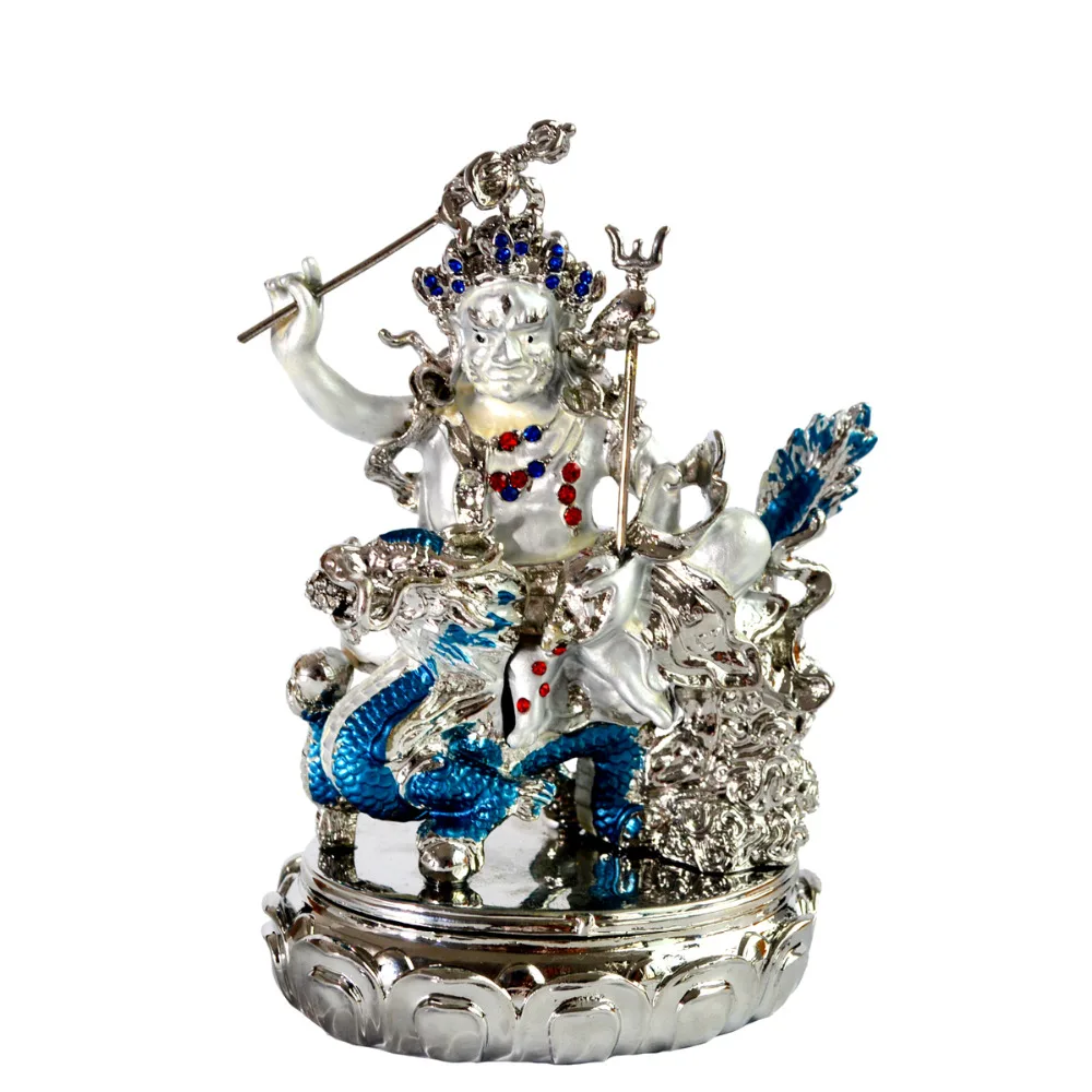

Feng Shui Bejeweled White Dzambhala J2224