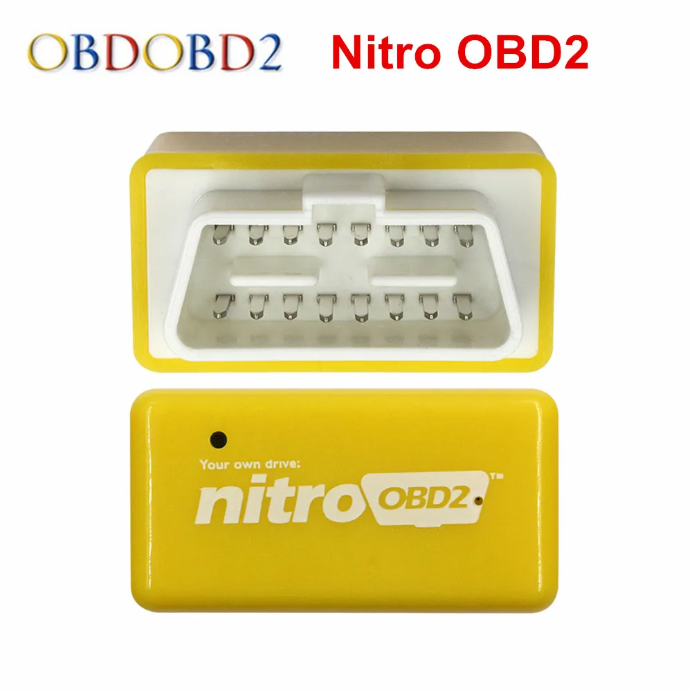 Новинка чип Nitro OBD2 для дизельного бензина штепсельная вилка и привод нитроobd2