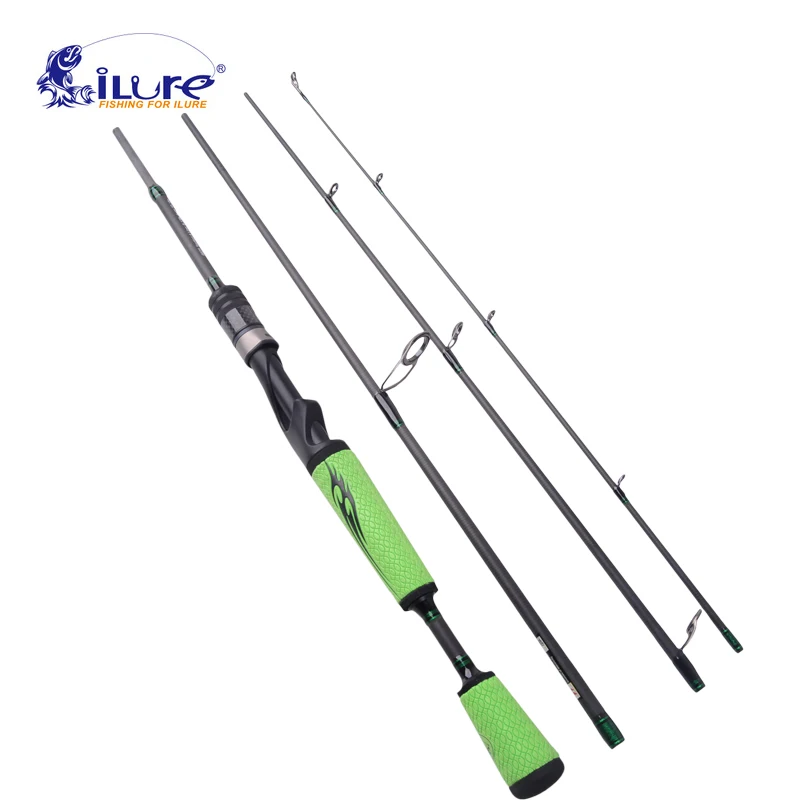 ILure fishing rod1.98 mt 10 18 г приманка вес Сверхлегкий Pesca spinnruten 6 12LB линейный ультралегкий