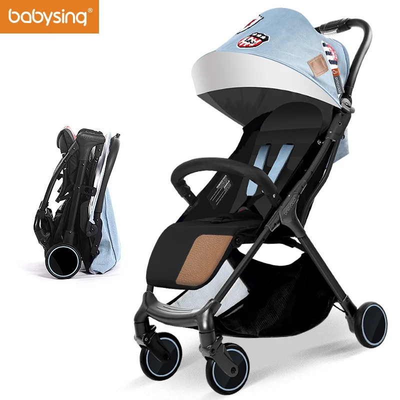 Babysing S GO III легкий одной рукой в сложенном виде Портативный Путешествия коляска