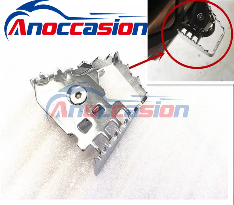 Задний ножной тормозной рычаг Peg Pad расширение расширитель для BMW F800GS F700GS F650GS R1150GS