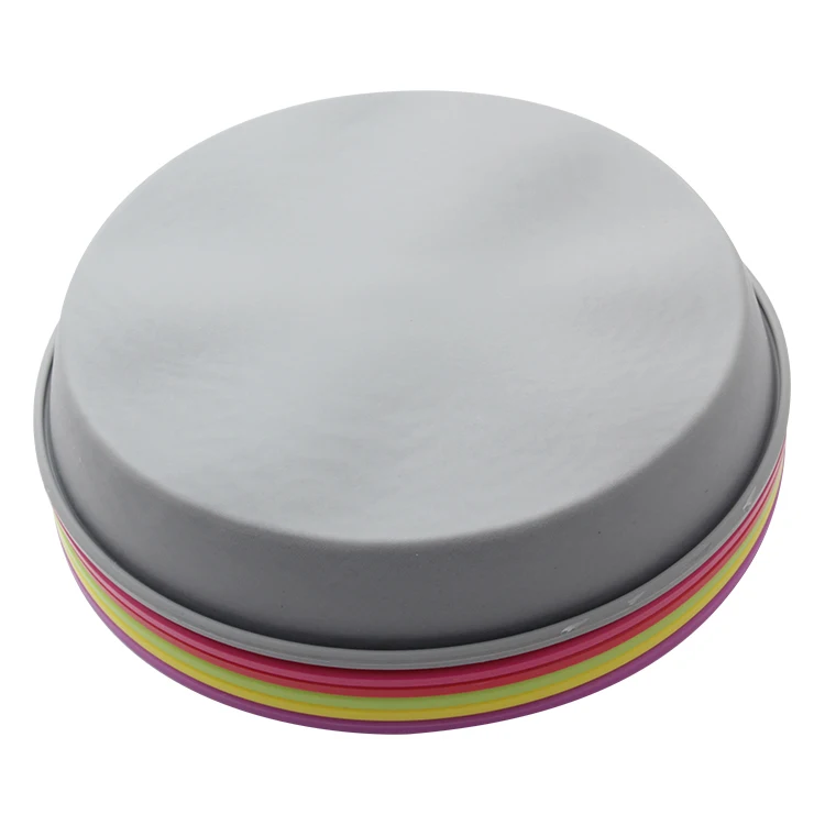 1Pcs Round Silicone Pizza Pan for Baking Wedding Cake Pie Bread Loaf Microwave Oven |