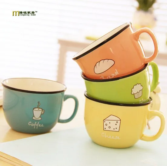 Креативная керамическая кружка для лунминга 1 шт. кофе молока завтрака милые
