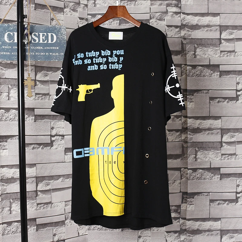 Летняя Мода BF Стиль Камуфляж Топы Стрелять Целевая Печати С Коротким Рукавом