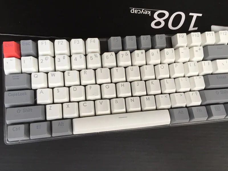 Просвечивающие Keycap King свободно 109 pbt подсветкой OEM профиль для MX Настенные