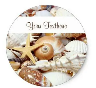 

1.5inch Seashells Stickers