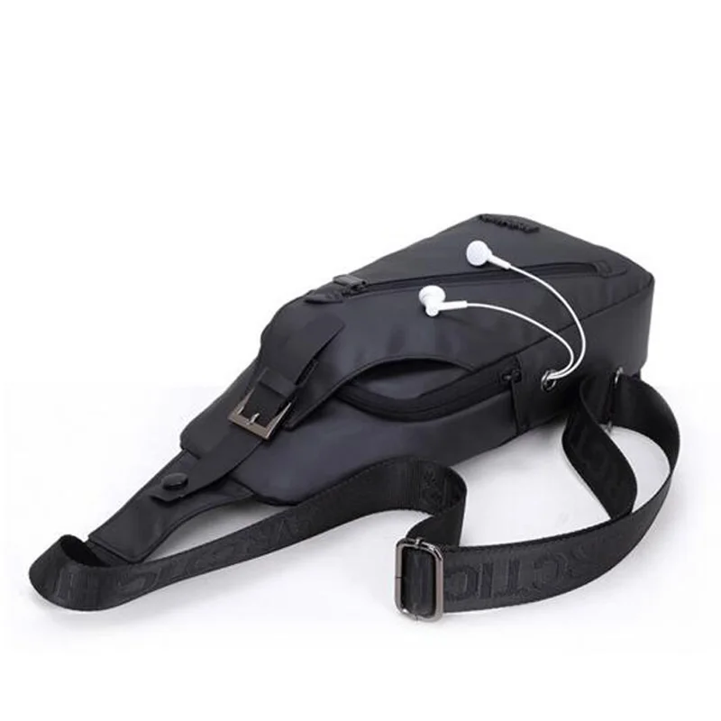 Мужская сумка через плечо сумки на грудь Непромокаемая ткань Оксфорд мужские Ipad