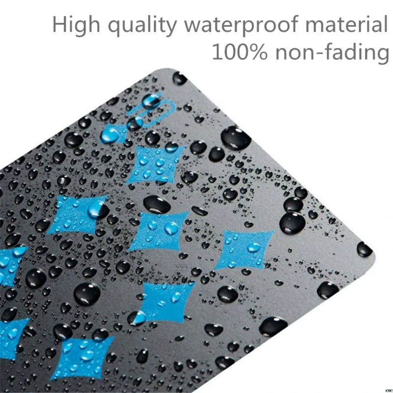 2 колоды водонепроницаемые карты для покера Пластик игральные из ПВХ идеально