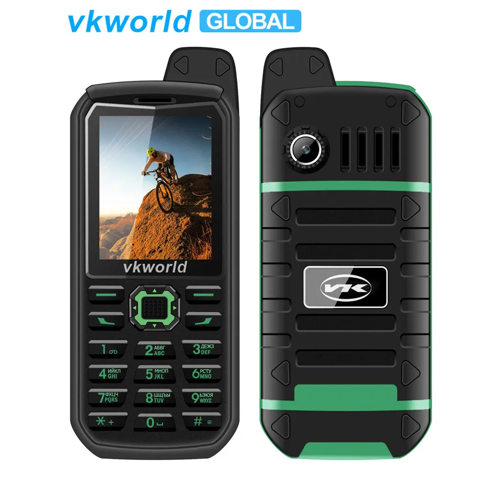 Vkworld Stone v3 Plus мобильного телефона 2 4 &quotDual SIM 3000 мАч ip54 Пылезащитный