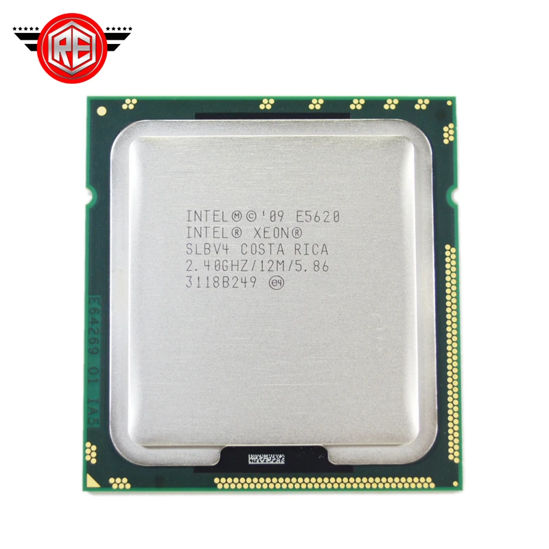 Серверный процессор Intel Xeon E5620 Quad 2 4 ГГц 12 МБ 5. 86GT/s SLBV4 LGA1366 CPU|processor intel core quad|processor