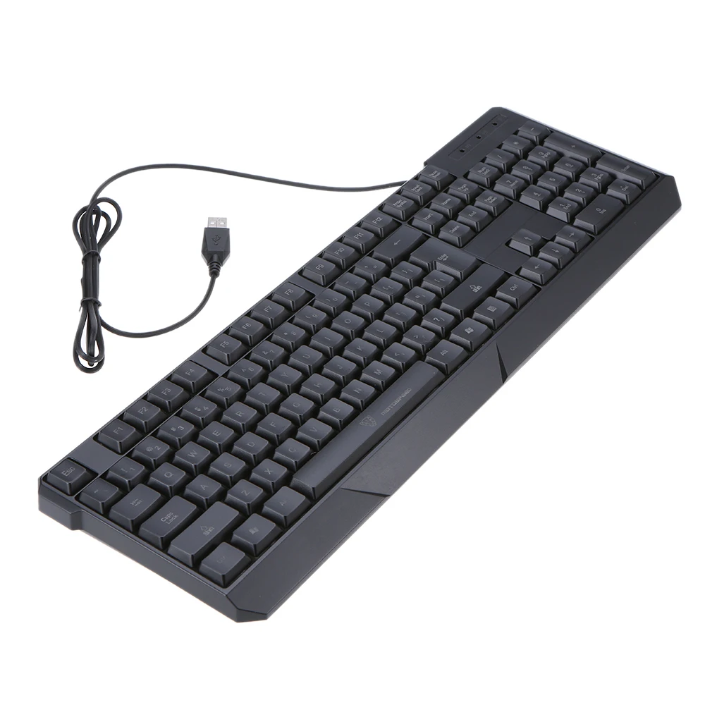 MOTOSPEED K70 104 игровая клавиатура Esport USB Проводная светодиодный с Цветной подсветкой