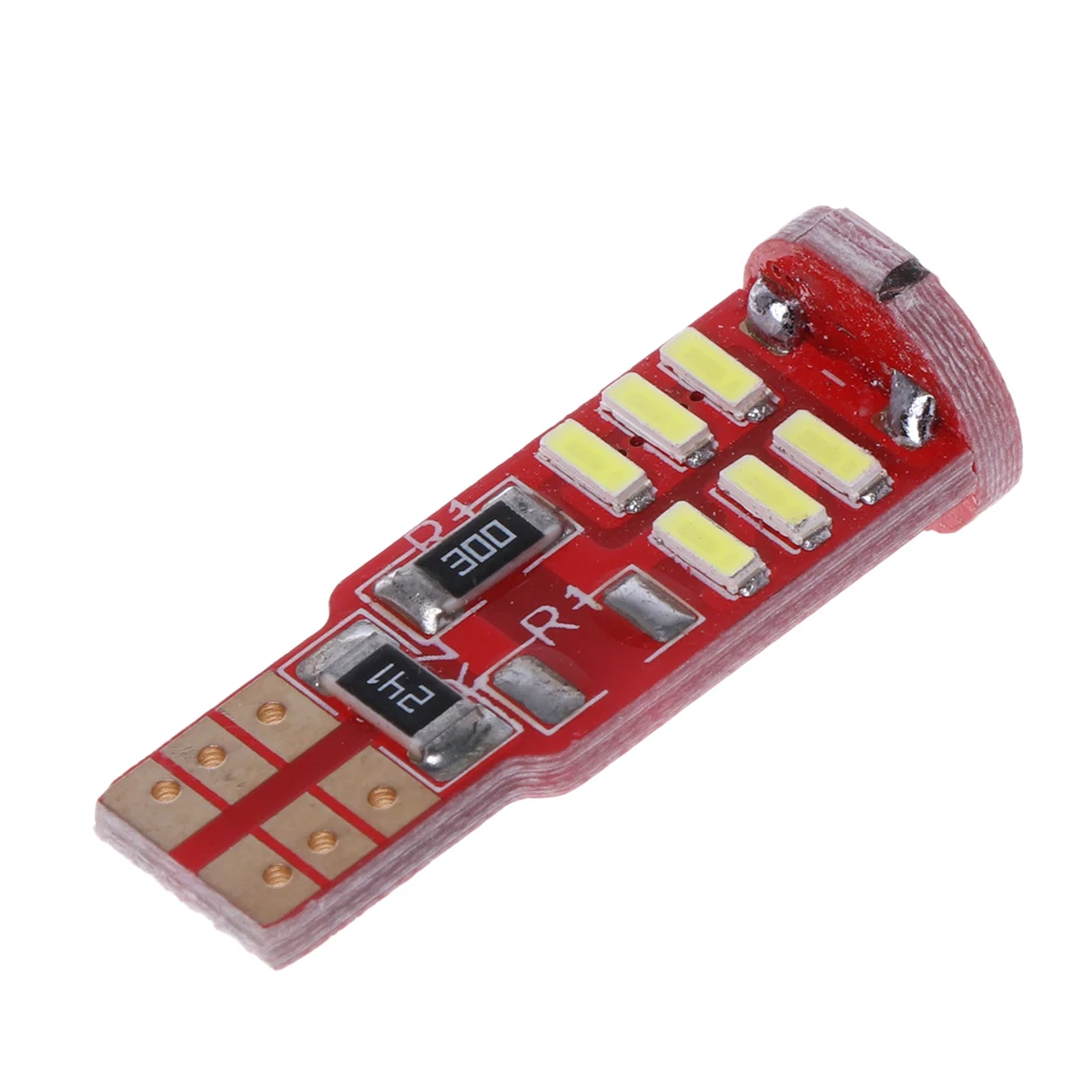 CAN-bus ошибок 15-SMD T10 W5W светодиодный 5W5 4014 маркер светильник лампы белого цвета |