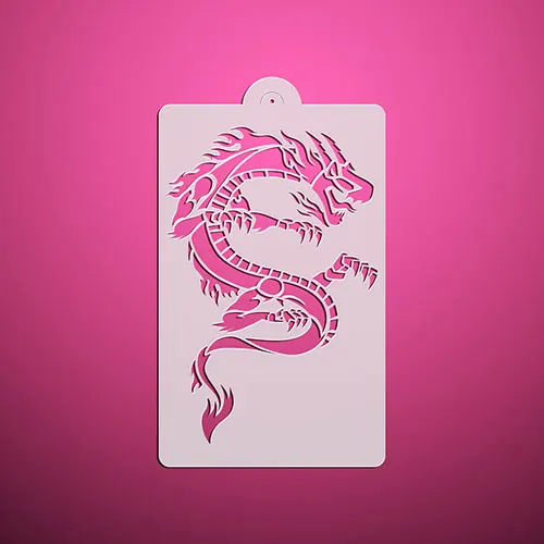 Трафарет для торта с большим драконом трафарет украшения тортов идеальный