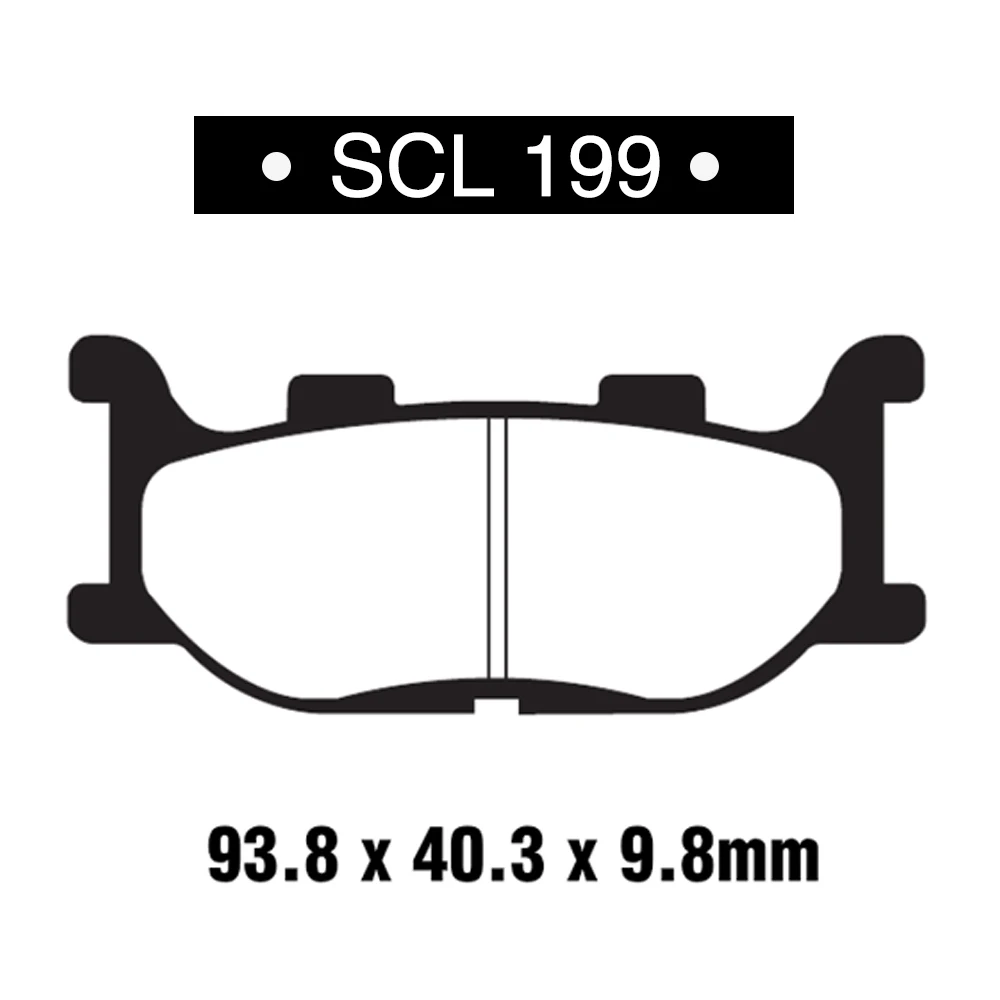 Передние и задние тормозные колодки для мотоцикла ZSDTRP YAMAHA TDR125 XV 125 XVS SR TZR 150 CP250 250 YP