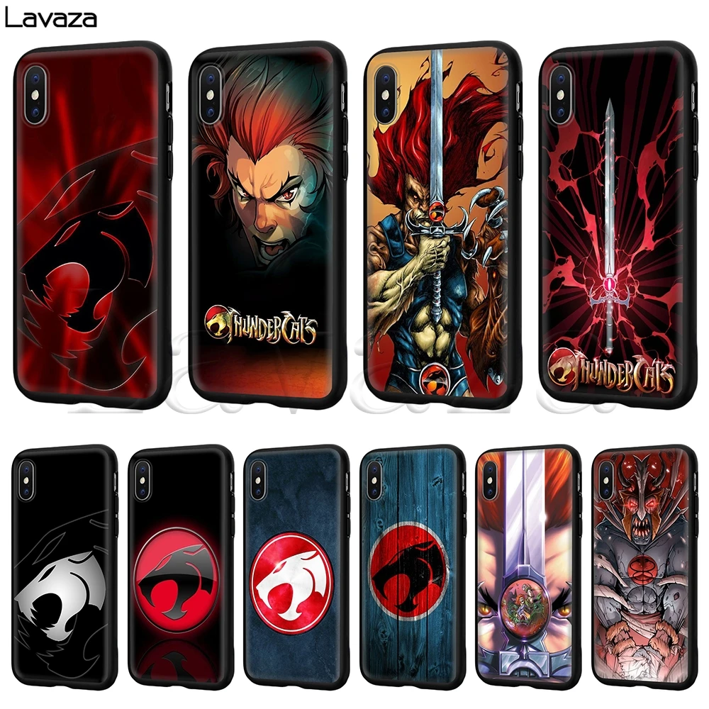 Мягкий силиконовый чехол Lavaza ThunderCats для iPhone 11 Pro XS Max XR X 8 7 6 6S Plus 5 5S SE