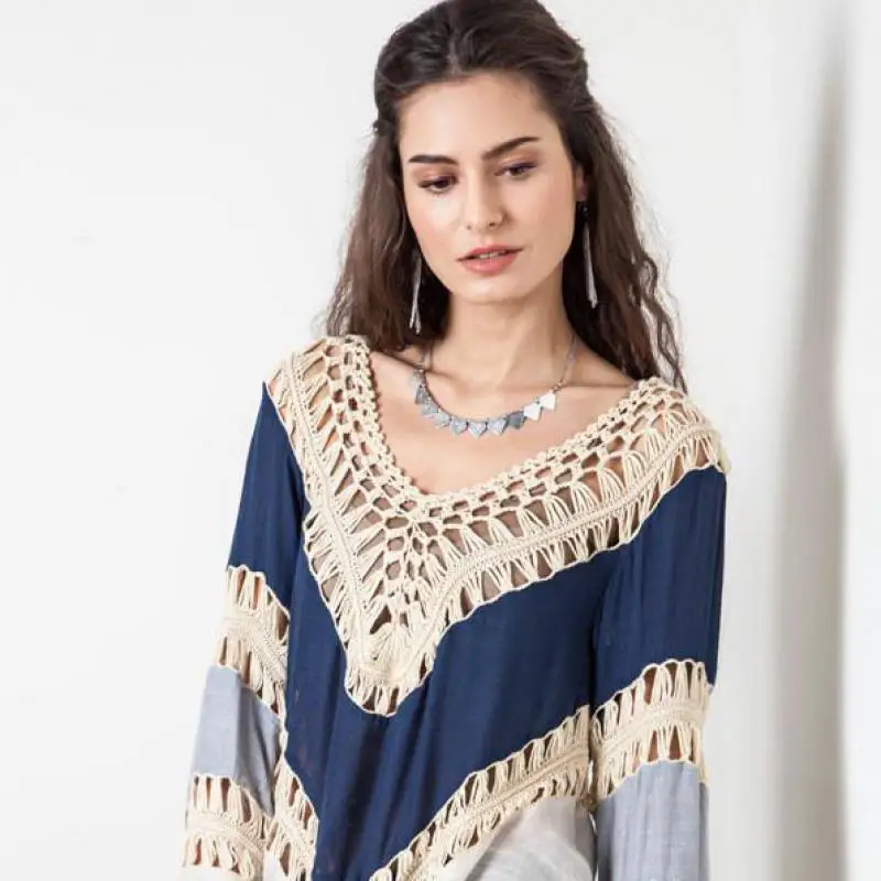 NFIVE 2017 Новый весенний женский хлопковый бикини большого размера с прострочкой