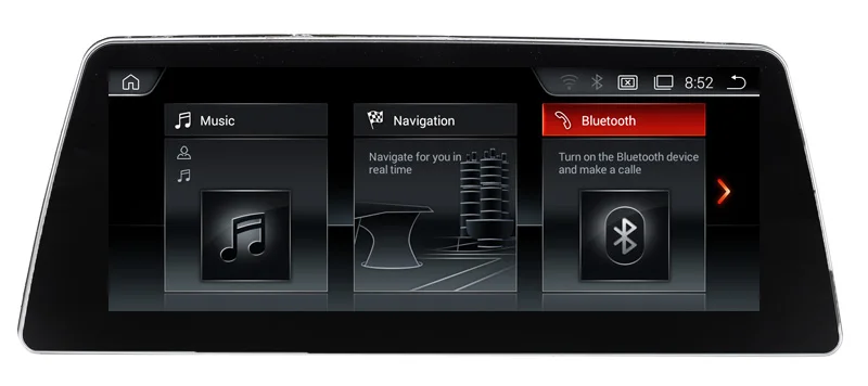 10 25 дюймовый автомобильный Android GPS Стерео Аудио Видео плеер для 5 серий G30 2018