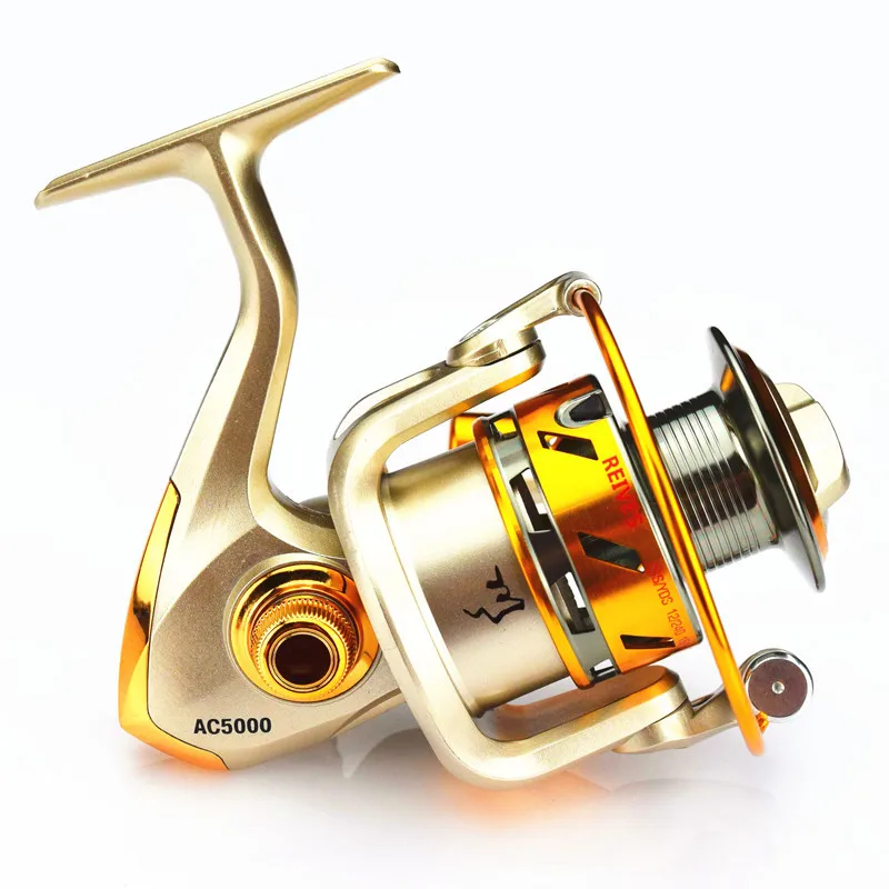 Давильные Рыбалка катушка ac1000-7000 8BB 5.5: 1 решать PESCA CARRETE spinnning Катушка подачи Карп