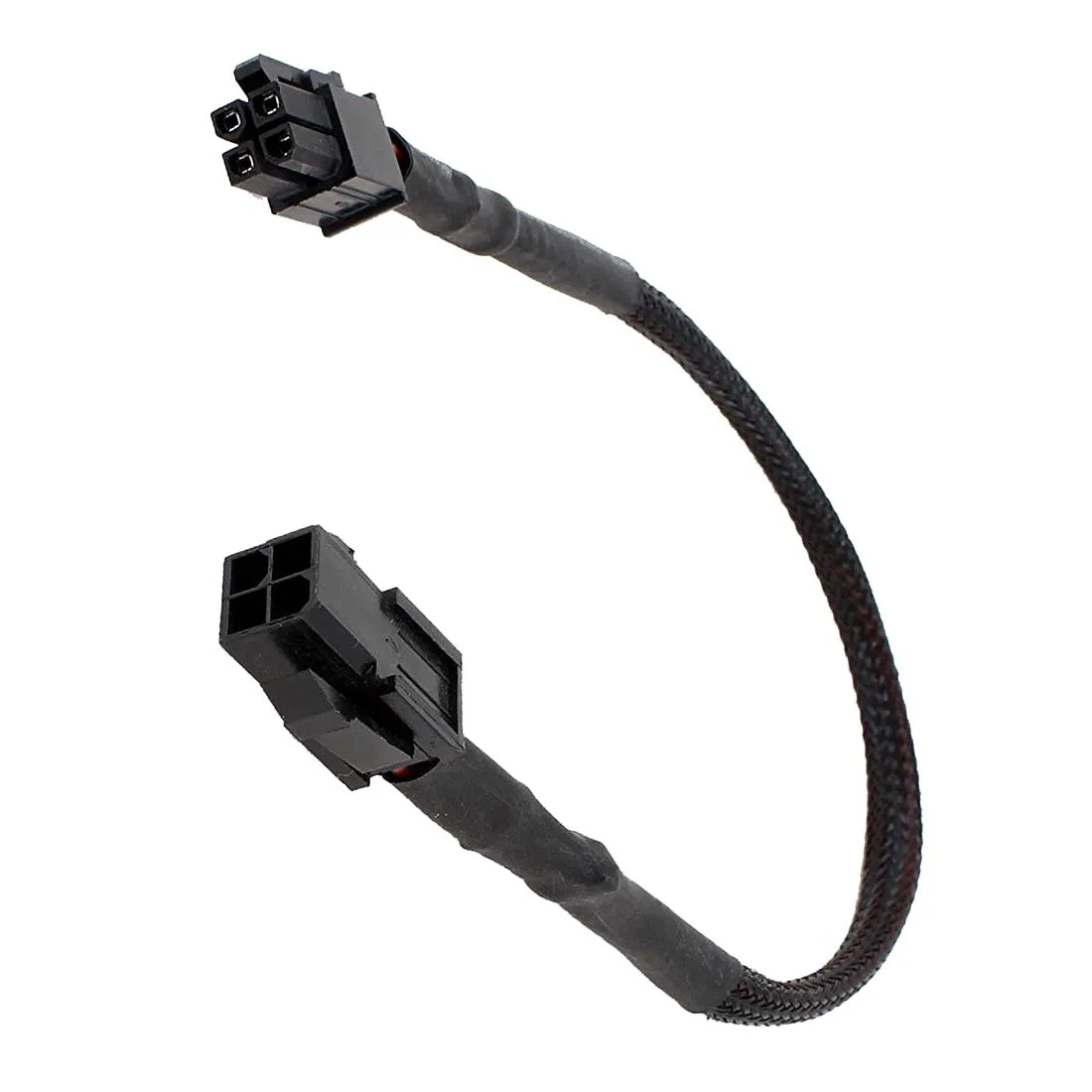 Рукав ATX 4 Pin P4 папа к женский ЦП удлинитель питания кабель черный | Обустройство