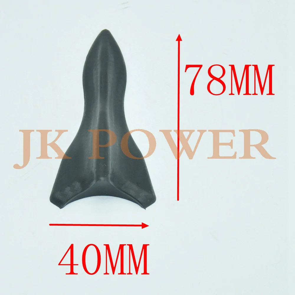 JK Carbon Fiber Style Car Accessories Door Edge Guards Trim Molding Protection 3D Strip Scratch Protector Shark Fin Sticker | Автомобили и