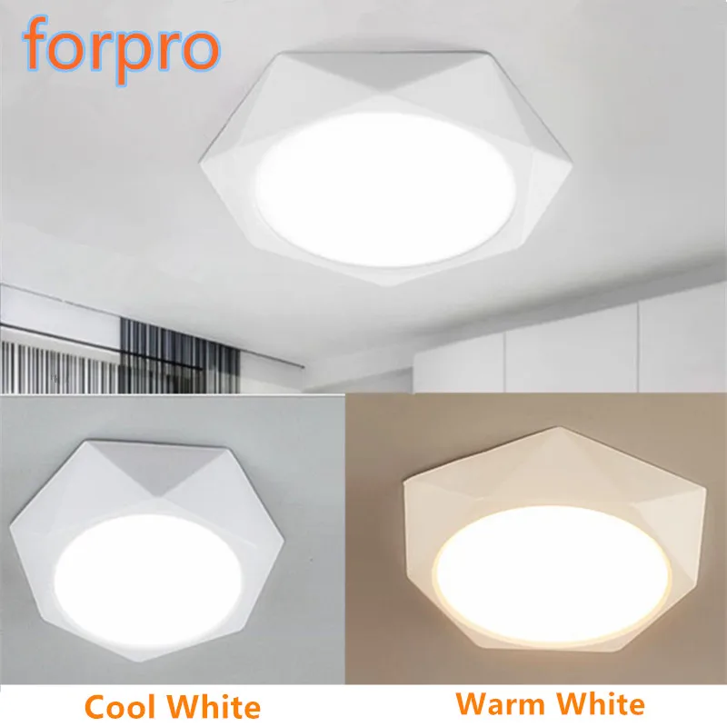 

10PCS Surface Mounted LED Diamond Panel lamp 6W12W18W24W Creative Geometric Shaped Lamp Bedroom/ Kitchen/Balcony Ceiling Light