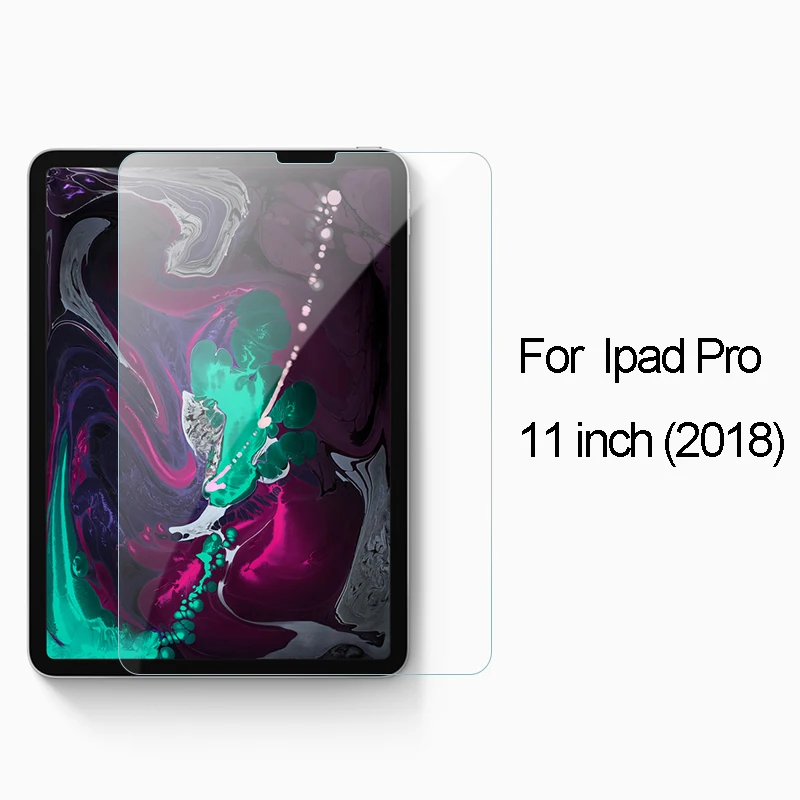 ipad pro 11 2018 Закаленное стекло для Apple iPad Pro 11/12, 9 дюймов() Защитная пленка для экрана планшета для iPad Pro 12," HD защитное стекло - Цвет: ipad pro 11 2018
