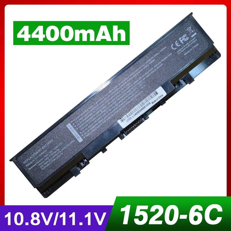4400 мАч Аккумулятор для ноутбука DELL Inspiron 1520 1521 1720 1721 530 S Vostro 1500 1700 0UW280 UW280 батарея
