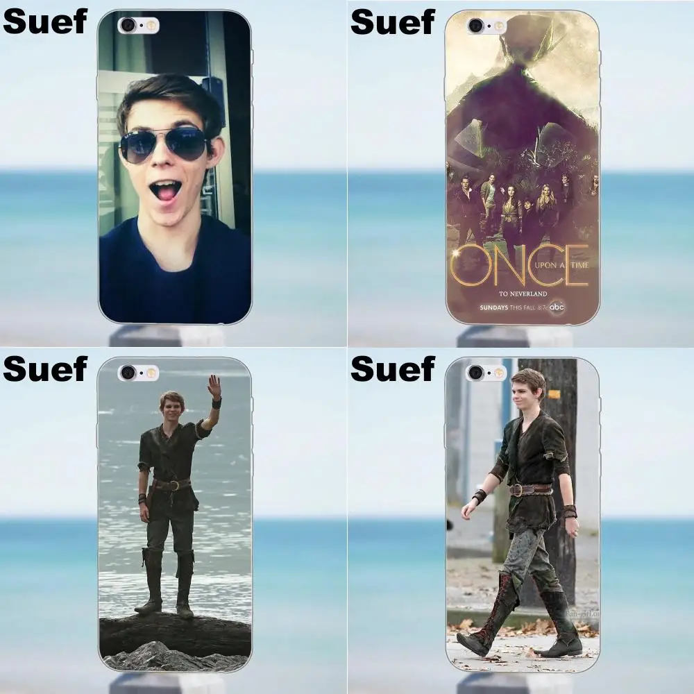 Suef для iPhone 4 4S 5 5S 5C SE 6 6S 7 8 Plus X Galaxy J1 J3 J5 J7 A3 A5 2016 2017 TPU печать Питер Пэн один раз|for