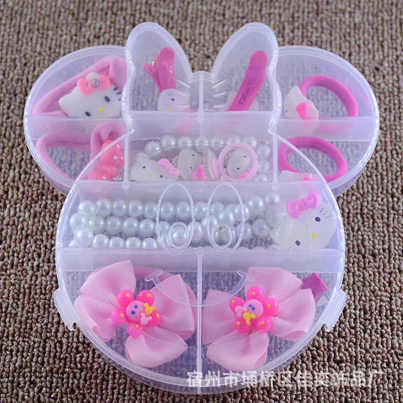 Hello kitty Аксессуары для волос El Cabello аксессуары для женщин резинка на голову Детские аксессуары для волос заколка