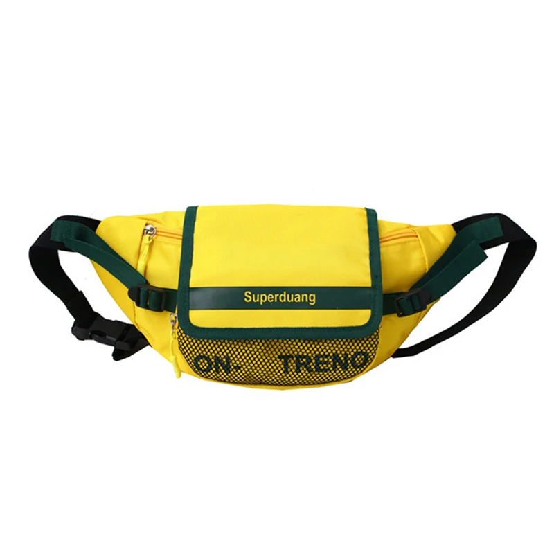 Yellow Waist pack Модные карманные сумки унисекс сундук с бананом сумка уличный стиль хип-хоп сумка холст сумка - Цвет: Yellow Waist pack