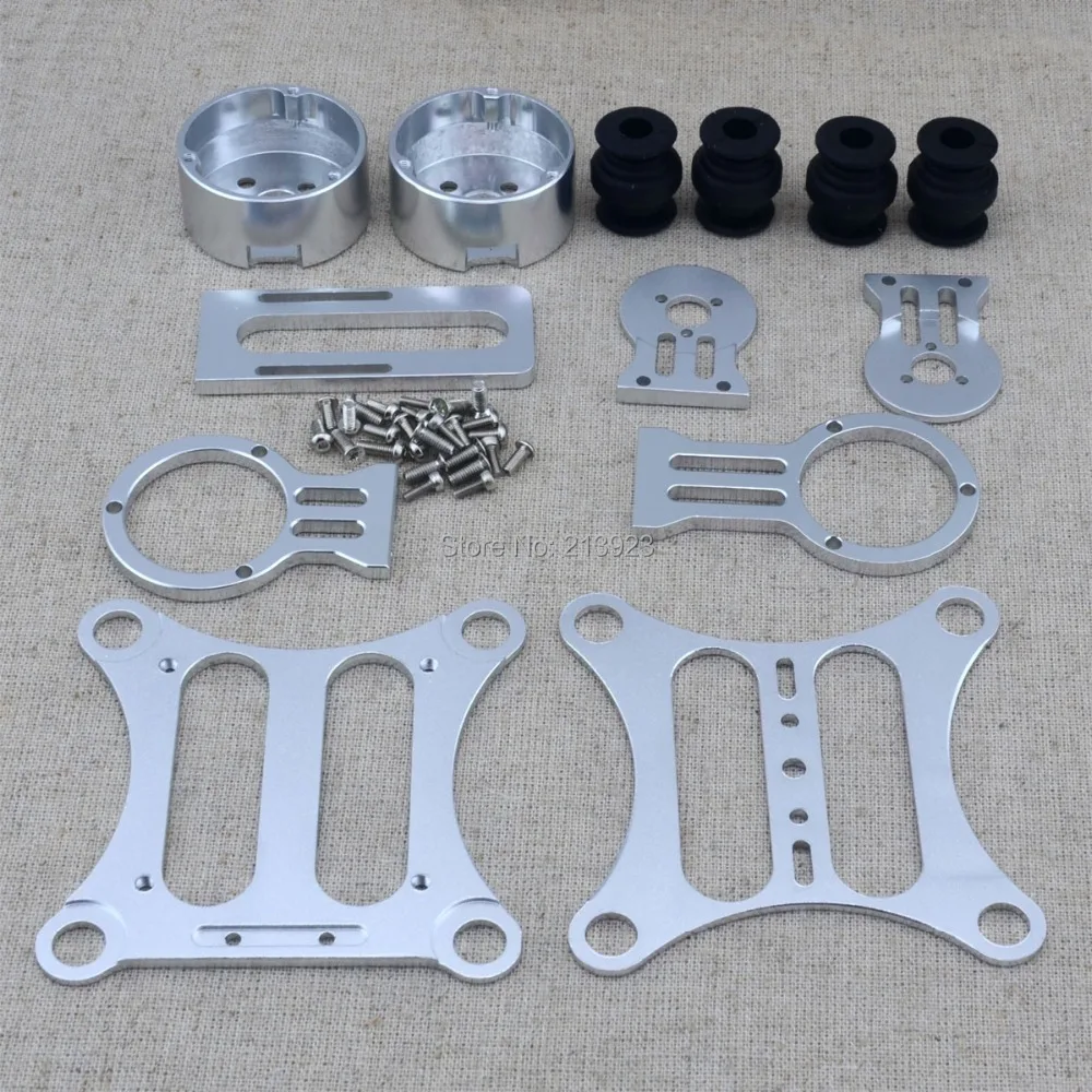 Алюминиевая бесщеточная Карданная камера, 2 оси, комплект крепления FPV CNC металлическая антенна PTZ для DJI Phantom 1 2 / Walkera QR X350 Gopro Hero 3