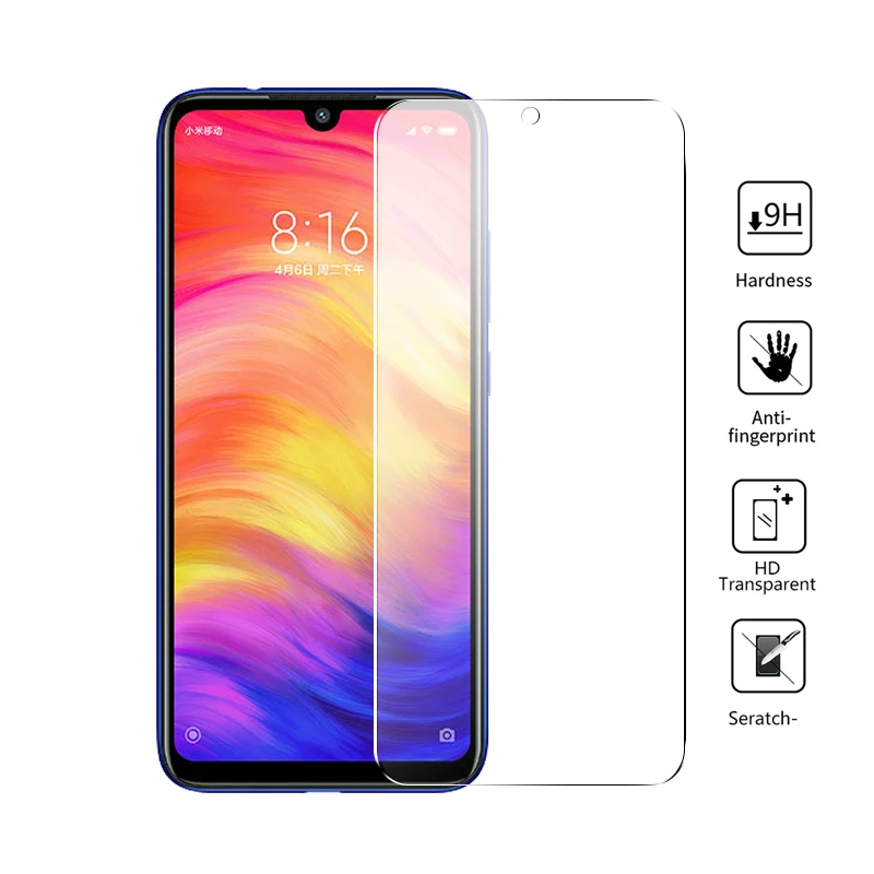 2 в 1 стекло для redmi note 7 Защита экрана 9H прозрачная камера закаленное защитное xiaomi