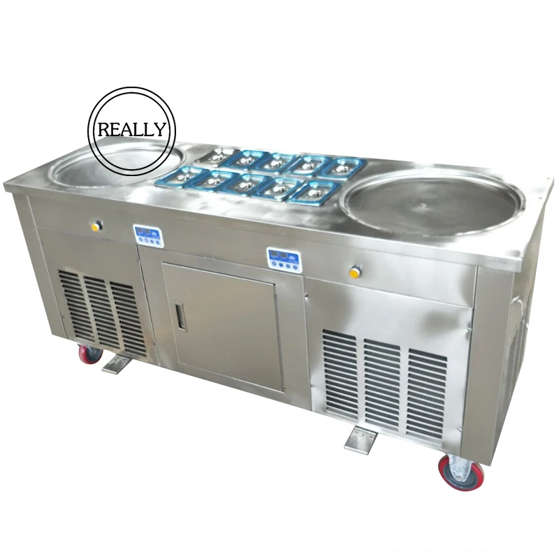 

fast freezing roll Thailand Fried ice cream Machine