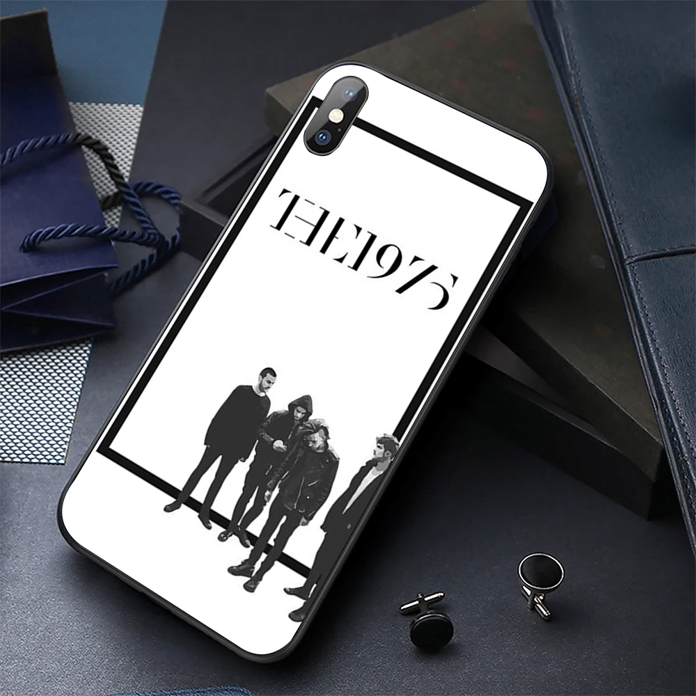 Black Soft TPU Phone Case for iPhone 7 5s 6s 8 Plus x xs max Cover |