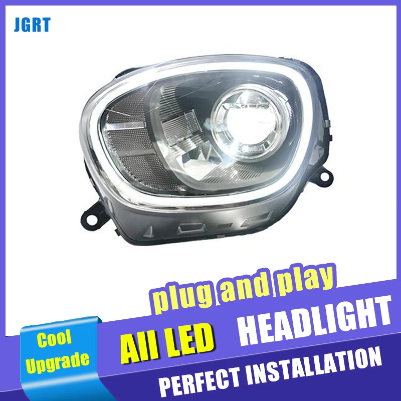 

2017 2018 2019 Car Styling for For BMW MINI Cooper Countryman F60 Full LED Headlights Lens Projector Dynamic turn signal LED DRL