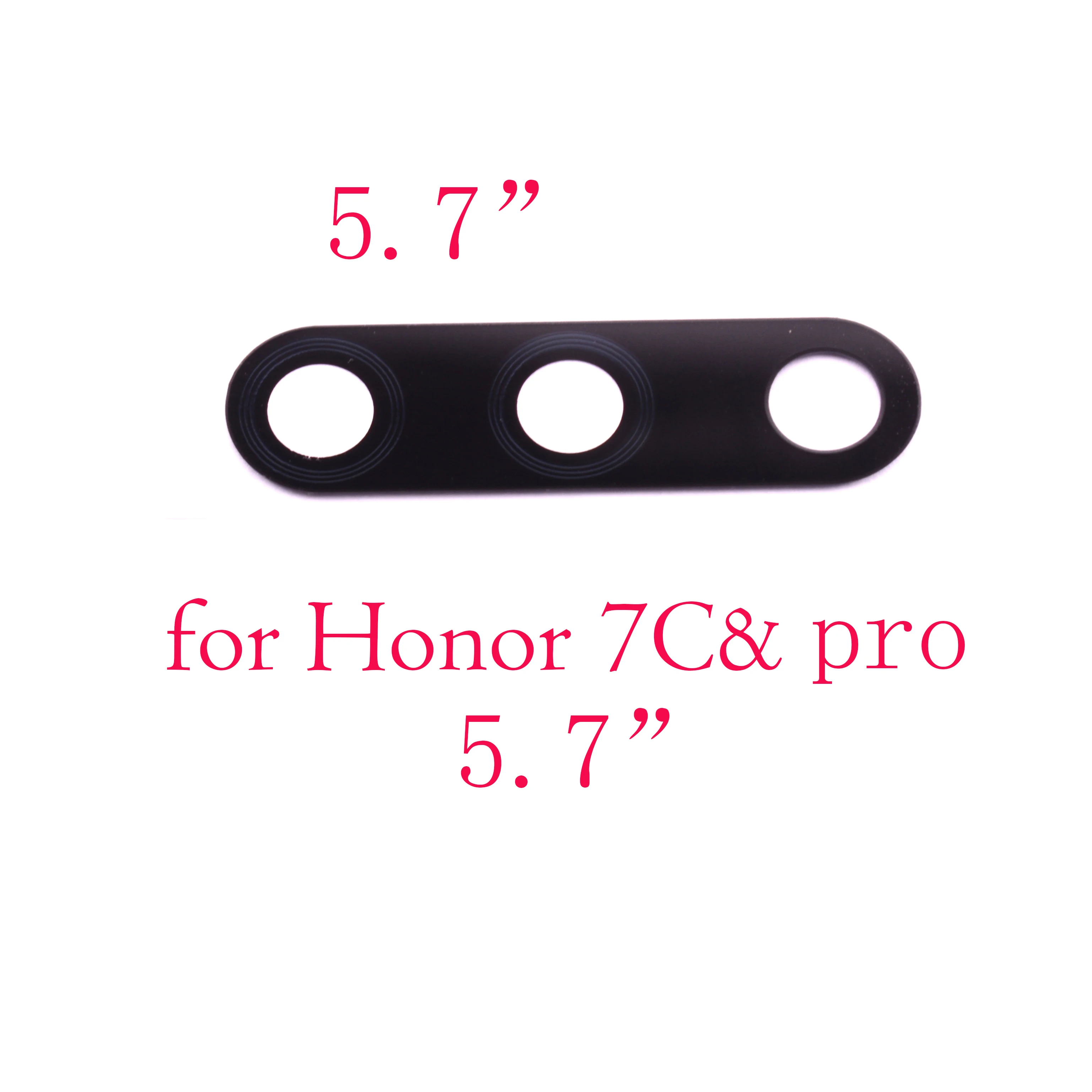 Новый оригинальный стеклянный объектив камеры для Huawei Honor 7C и Pro с клеем