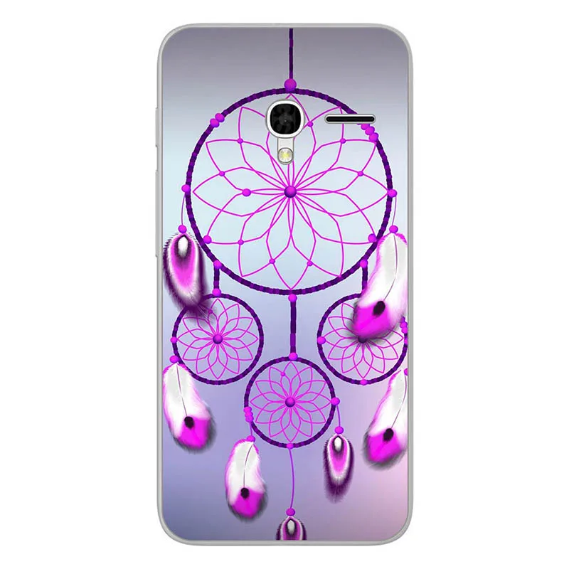 M096 Мягкий с рисунком из ТПУ чехол для Alcatel One Touch Pixi 3 4,5 4G версия 5017D 5019D 5019 чехол для телефона s задняя крышка цветок - Цвет: M096
