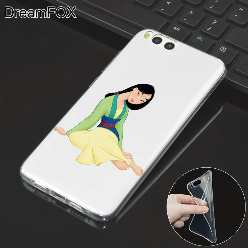 DREAMFOX M515 Хуа мулань мягкие чехлы для телефонов с мультипликационным рисунком из