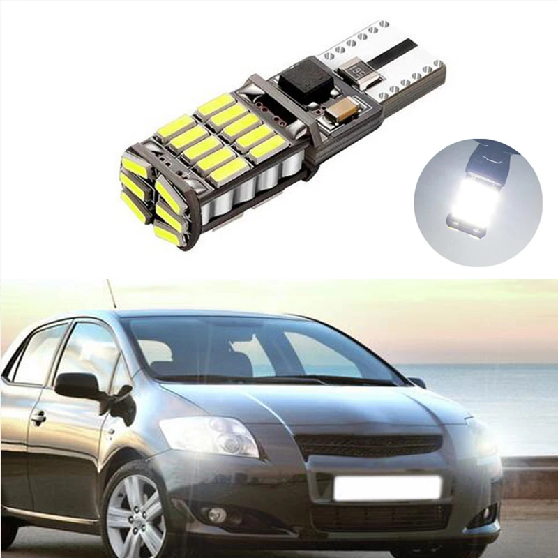 1X T10 LED W5W Car Clearance Light For Toyota Corolla Avensis Yaris Rav4 Hilux Prius Camry 40 Celica Supra Prado Verso | Автомобили и