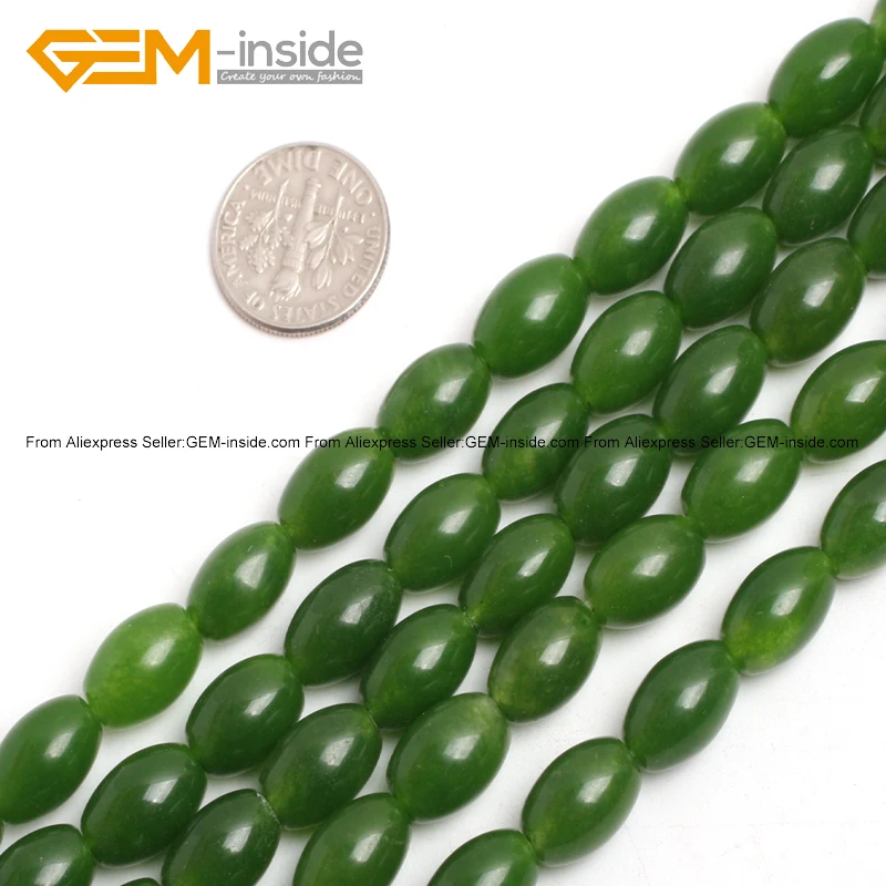 Бусины из нефрита в форме оливкового маркиза зеленого цвета для изготовления